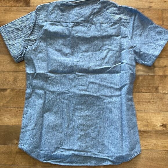 New Harley Davidson Striped Mechanic’s Shirt L - Picture 6 of 9